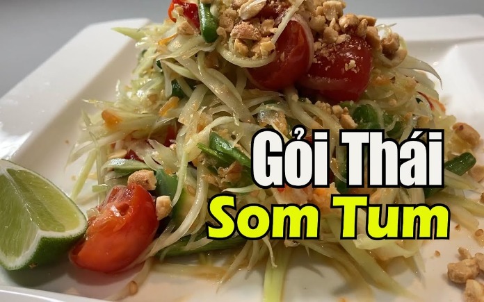 Som tum được xem là món ăn dân dã trong đời sống thường ngày tại Thái Lan. Foodnk sẽ mách bạn công thức làm gỏi som tum Thái Lan chuẩn vị...