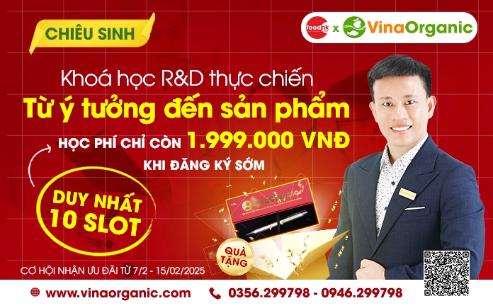 Khoá học R&D Thực chiến mang đến cho học viên cơ hội thực hành, nghiên cứu và phát triển sản phẩm thực phẩm trong quy trình thực tế